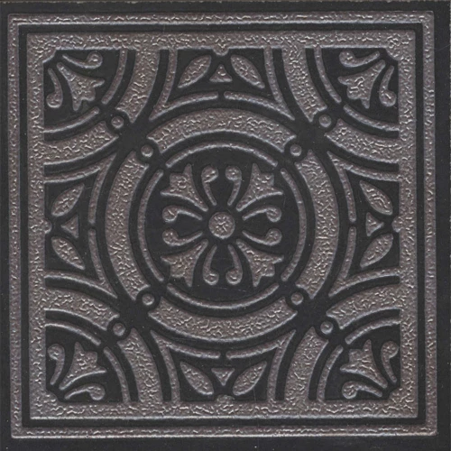 Керамогранит Kerama Marazzi Тьеполо 2 Вставка матовая черная OS\A344\SG618420R 9,6x9,6 см