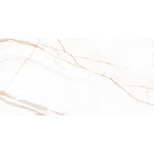 Керамогранит Ceradim Calacatta Goddes Gold Полированный белый 120х60 см