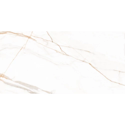 Керамогранит Ceradim Calacatta Goddes Gold Полированный белый 120х60 см