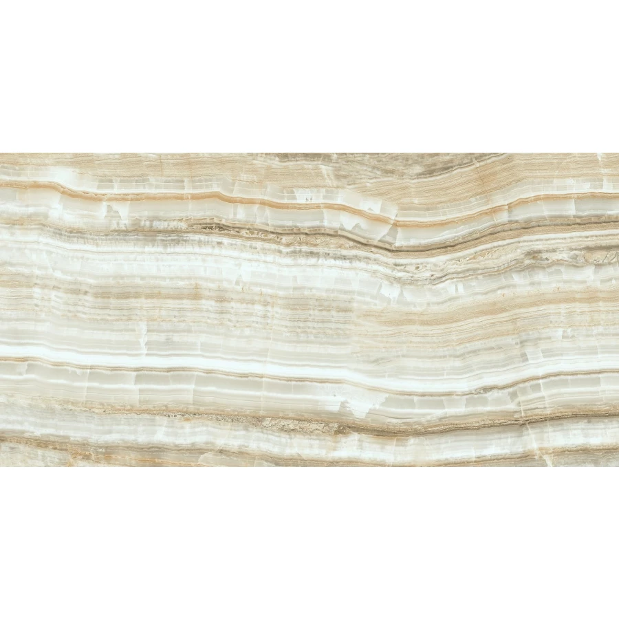 Керамогранит Ocean Ceramic India Emera Onyx Crema, 4.8 мм, OC0000072 120х60 см