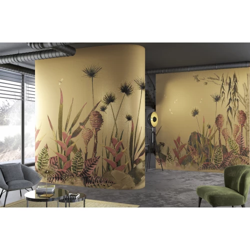 Обои винил на флизелине Marburg Bombay 2 Коричневый Золотой 30141 10,05x0,92 м