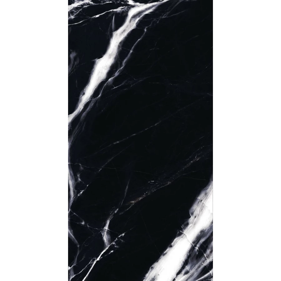 Керамогранит Bonaparte Geox Black Pol Rect черный 120х60 см