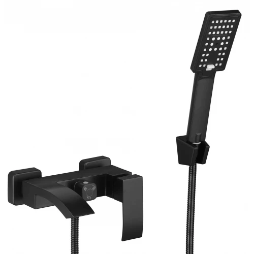 Смеситель для ванны Fmark черный FS8624H