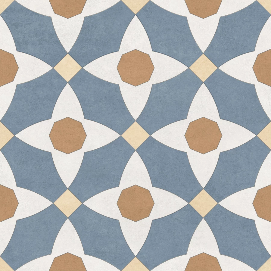 Керамогранит New Trend Design Art Rico матовый многоцветный GP2020DSA23 20х20 см