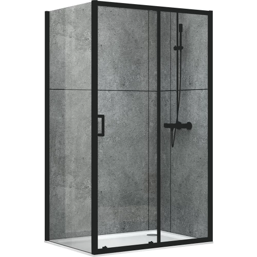 Душевой уголок Abber Schwarzer Diamant AG30170B-S90B 190х170х90 см