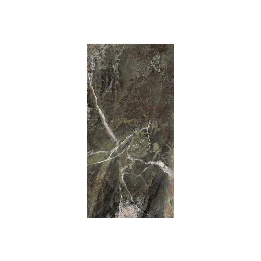 Керамогранит Rex Ceramiche Heritage Luxe Emerald Glossy Ret 9 мм 775051 120х60 см