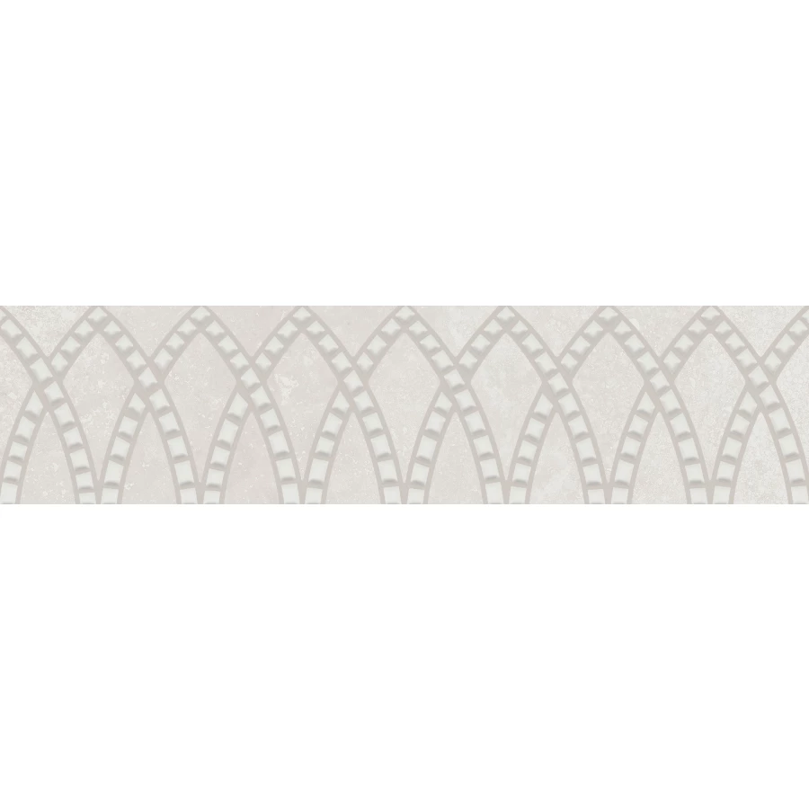 Бордюр Kerama Marazzi Литос обрезной матовый серый светлый KMB3STA020BR 30x7,2 см