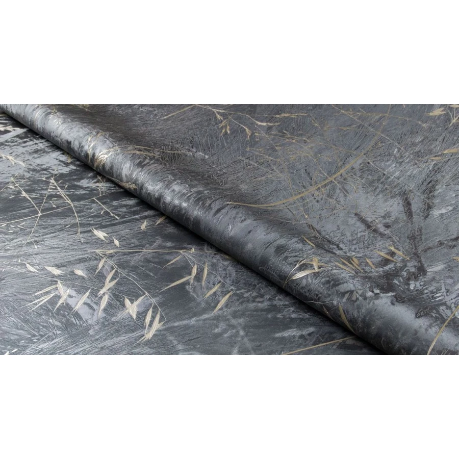 Обои флизелиновые Аспект Карелия черные 70631-44 1,06х10,05 м