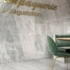Керамогранит Supergres Purity Of Marble Orobica Grigia Lux RT глянцевый серый POX2 120х120 см