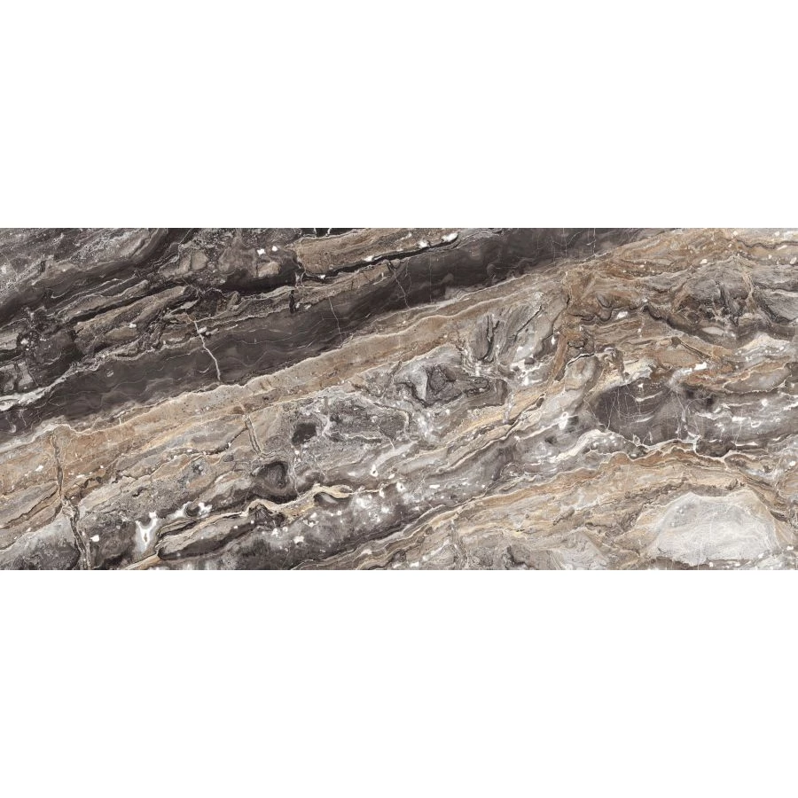 Керамогранит Neodom Titanium Amadeus Polished глянцевый коричневый N20341 280х120 см
