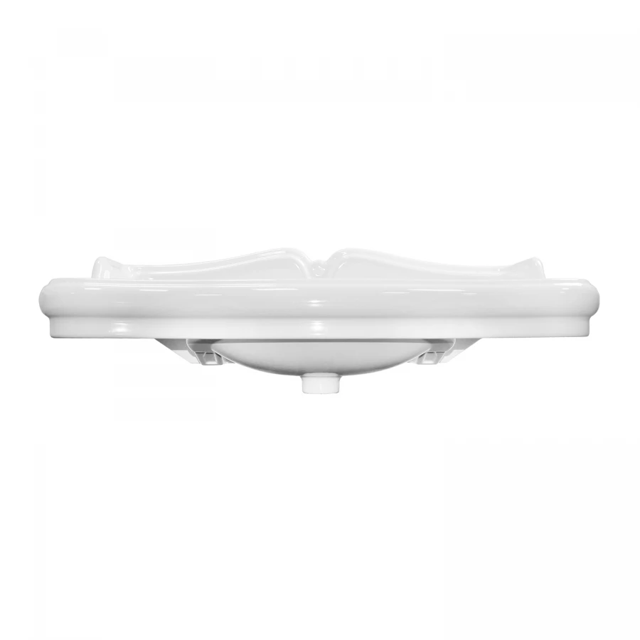 Комплект Тумба Azario Carolina 90/2 напольная с раковиной Victorian 90 патина белая CS00089994 90х87х54 см