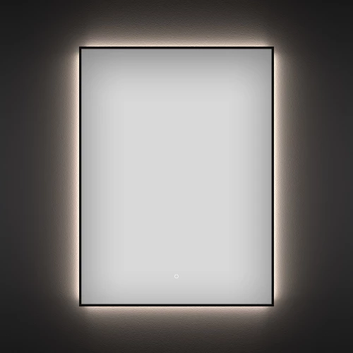 Зеркало Wellsee LED-подсветка фоновая интерьерная форма прямоугольная 172200780-172200790 40х60 см