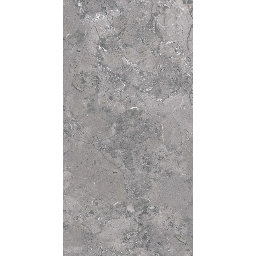 Керамогранит Seratonia Carving-Glossy Elegance Dark Grey темно-серый 120х60 см