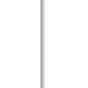Бордюр Meissen Keramik Trendy карандаш белый 1,6х25 см