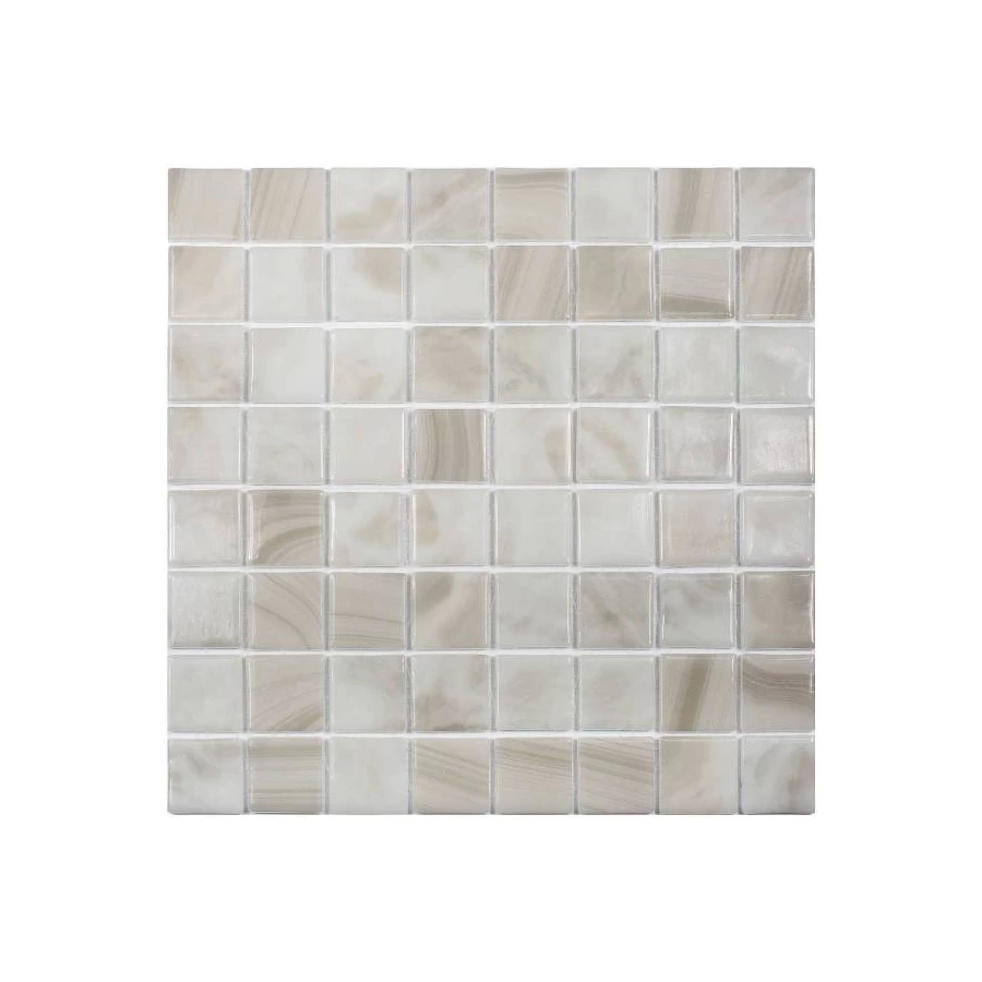Стеклянная мозаика Vidrepur 5601 Sea Salt бежевый 25x25 см
