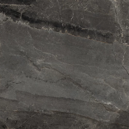 Керамогранит Delacora Инфинити темный / Infinity Dark матовый чёрный D60254M 60х60 см