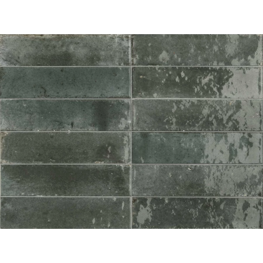 Керамогранит Ragno Marazzi Look Avio Glossy серый 24*6 см