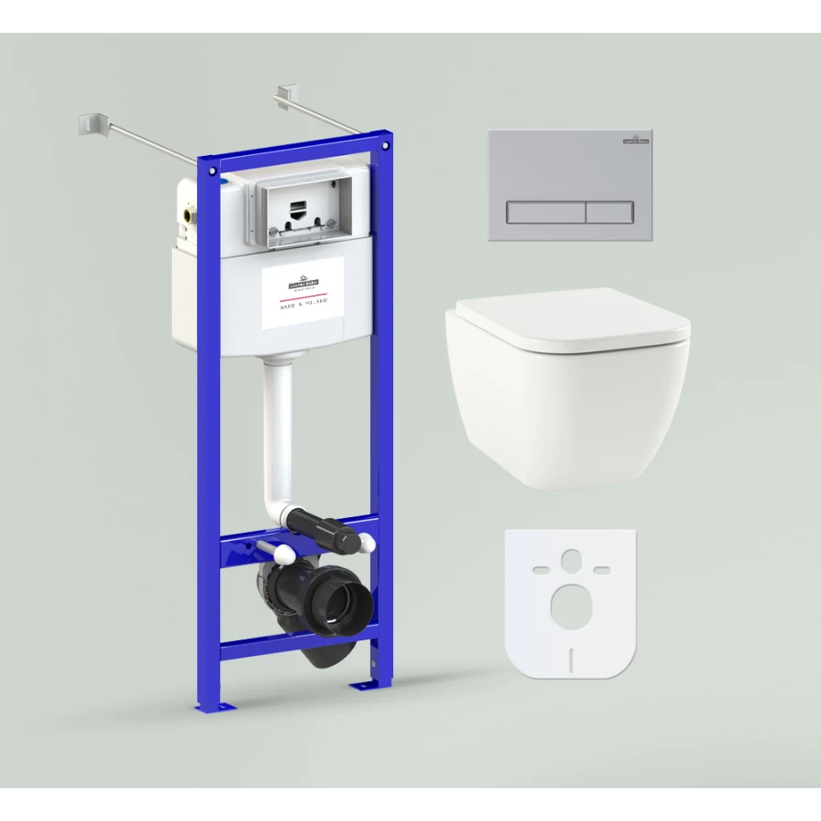 Комплект 6 в 1 Lavinia Boho Relfix One Rimless 77050159 (состоит из 3302103R, 33290200, 38010020, 380501MC)