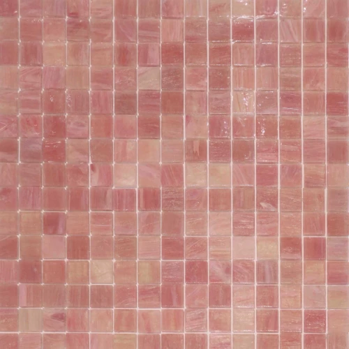Мозаика стеклянная Trend Brillante Opale 263 с авантюрином 2x2 глянцевая розовая Br263-kg 31,6х31,6 см