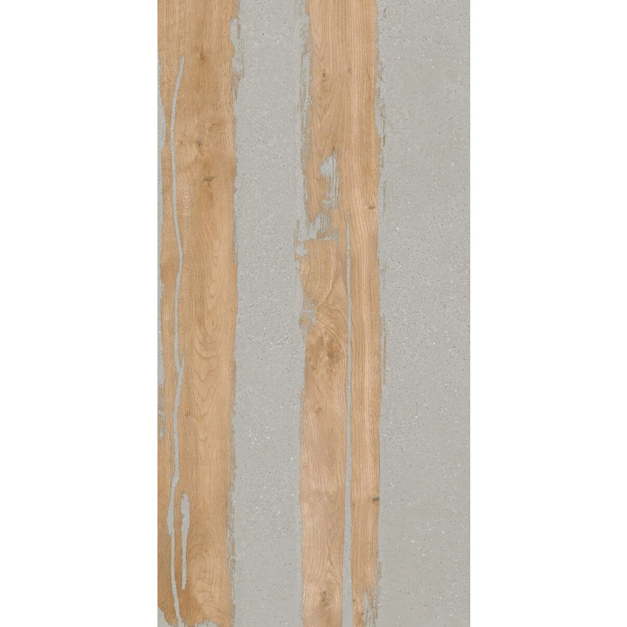 Керамогранит La Platera Konkur Fusion матовый серо-бежевый AC48879 120х60 см