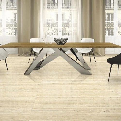 Керамогранит Neodom Sale Asian Beige Polished глянцевый бежевый N80017 120х60 см