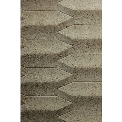 Плитка настенная Porcelanosa Верона Боне Субик / Verona Bone Cubik матовая бежевая 100371181 150х59,6 см