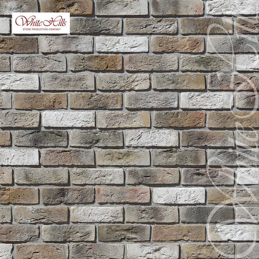 Плитка под кирпич White Hills Ринн Брик 684-20 21,3x6,5х1,2-1,9 см