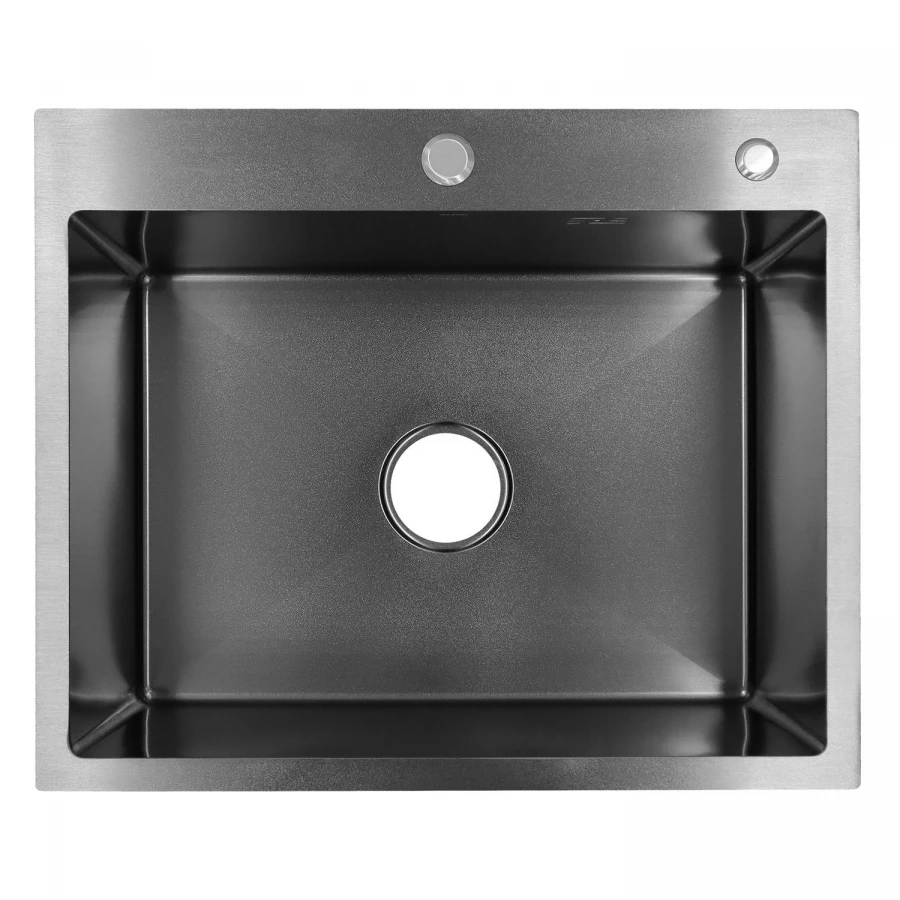 Кухонная мойка Azario Sabrina нержавеющая сталь цвет оружейная сталь AZB6050S 60х50х20 см