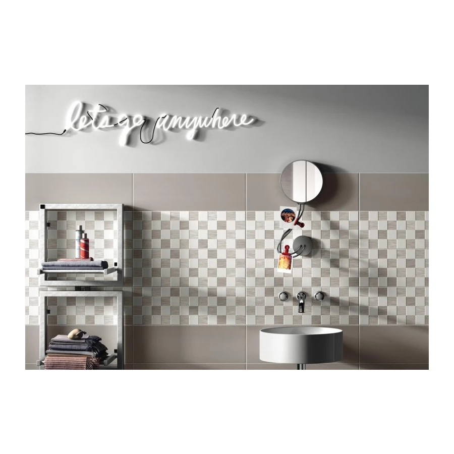 Плитка настенная Imola Ceramica Play PLAY1 26TO матовая серая 60x20 см