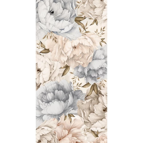 Керамогранит La Fenice Lumiere Dec Peonie матовый многоцветный 12LMRDEC001 120х60 см