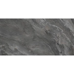 Керамогранит LCM Argenta Graphite матовый карвинг черный 60120RGE25M 120х60 см