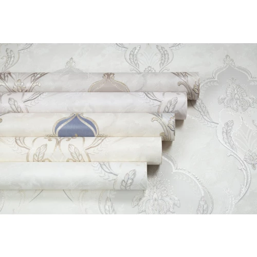 Обои флизелиновые Palitra Life Aktau бежевые PL72520-12 1,06х10,05 м