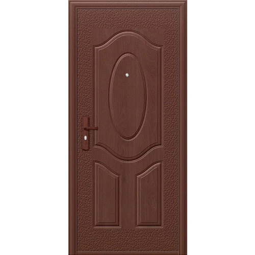 Входная дверь Bravo Е40М-1-40 205x86 Молотковая эмаль/Молотковая эмаль правое открывание