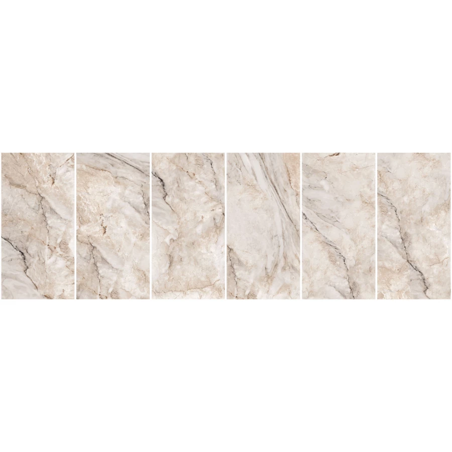 Керамогранит Gresant Paonazzato Natural Glossy бежевый 120х60 см