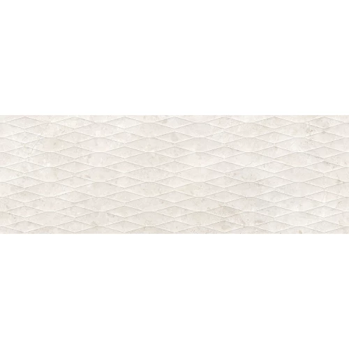 Плитка настенная Peronda Ардара Вхите Диамонд / Ardara White Diamond матовая белая 43981 100x33,3 см