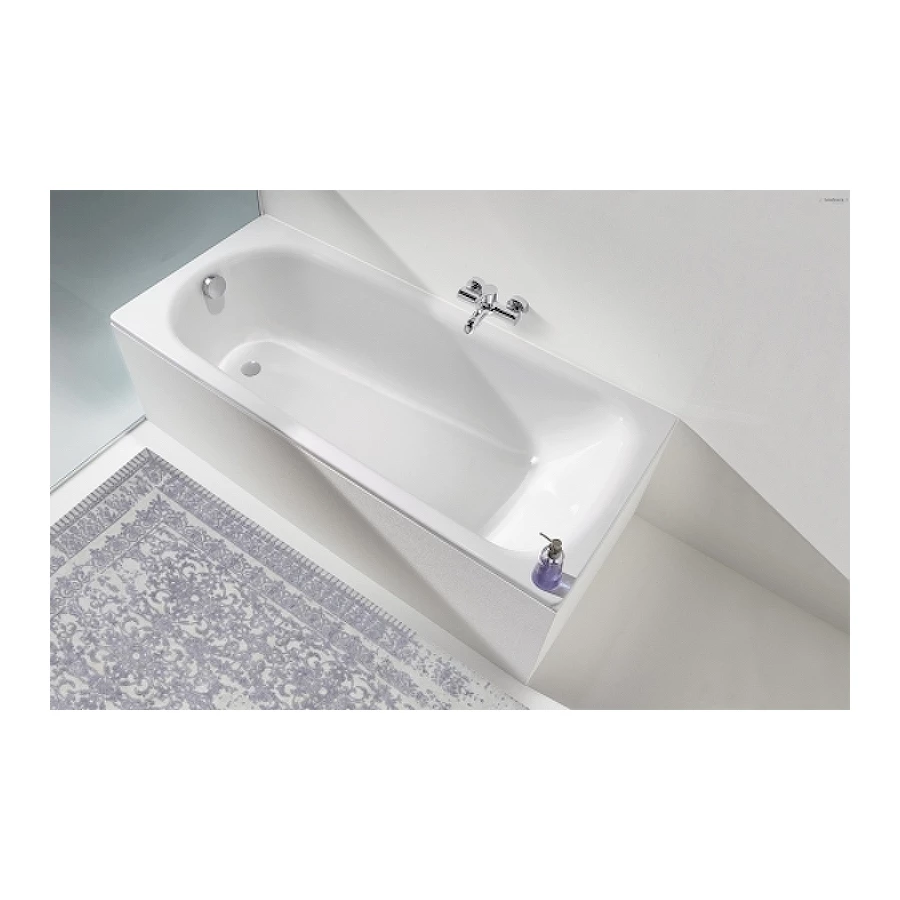 Стальная ванна Kaldewei Saniform Plus anti-slip+easy-clean mod 363-1 111830003001 170x70 см
