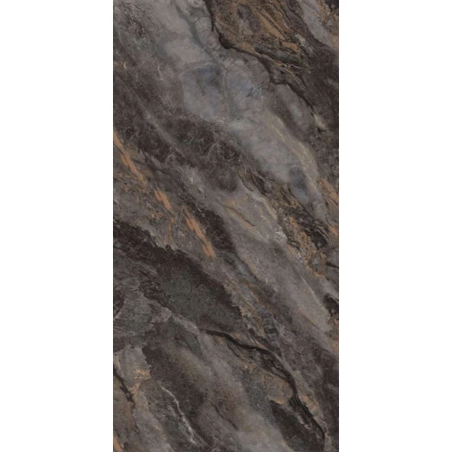 Керамогранит Zibo Fusure Hong Kong Marble Brown Gold Glitter G126063G 120х60 см