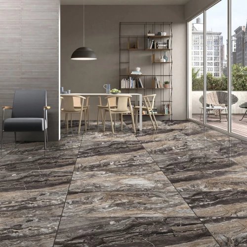 Керамогранит Neodom Luxury Amadeus Polished глянцевый серый N20328 120х60 см