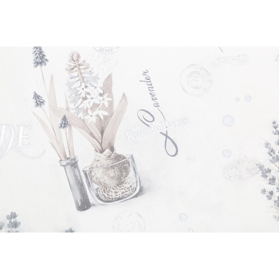 Обои флизелиновые Palitra Home HomeColor Lavande серые HC71985-14 1,06х10,05 м