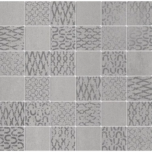 Декор Kerama Marazzi Про Дабл серый мозаичный 30х30 см