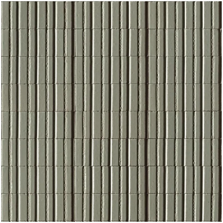 Керамогранит Ragno Marazzi Glacé Struttura 3D Rayé Muschio Glossy RAEN 20х7,5 см