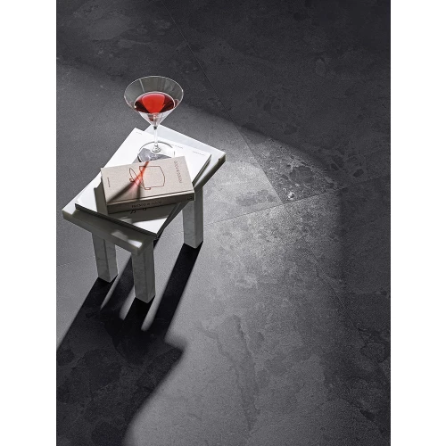 Керамогранит Refin Moon Dark Matt Ret матовый черный RQ10 120х60 см