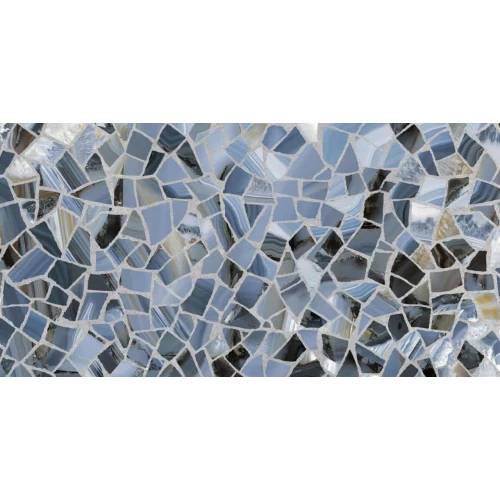 Керамогранит Ceramiche Brennero Pav. Preziosa brook blu lap/ret синий 60х120 см