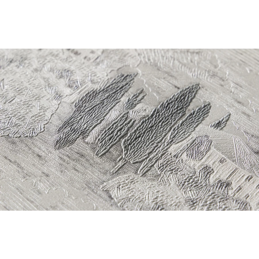 Обои флизелиновые Аспект Корсика белые 70384-14 1,06х10,05 м