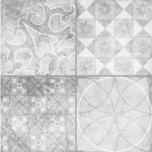 Керамогранит Emotion Ceramics Hidraulicos Stark Precorte Gris 45x45 см