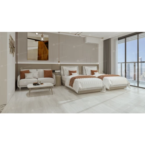 Каменный SPC ламинат Alpine Floor Intense синхронное тиснение Белый лес ECO 9-9 43 класс 6 мм 2.23 кв.м 122х18.3 см