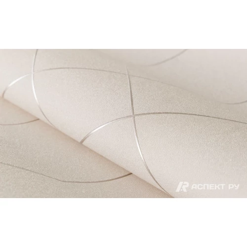 Обои флизелиновые Аспект Deluxe Мейсон бежевые 70527-12 1,06х10,05 м