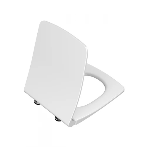 Комплект Vitra Metropole унитаз подвесной безободковый с тонким сиденьем МЛ инсталляция панель смыва матовый хром 9820B003-7201