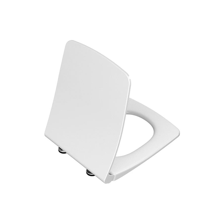 Комплект Vitra Metropole унитаз подвесной безободковый с тонким сиденьем МЛ инсталляция панель смыва матовый хром 9820B003-7201