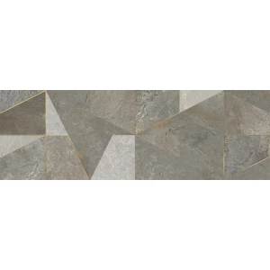 Плитка настенная ALMA Ceramica Land матовая серая TWU3090LAN74R 90х30 см
